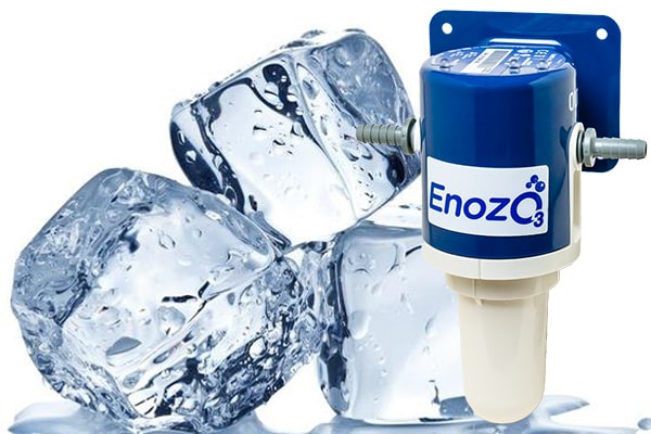 Urządzenie do uzdatniania wody przy produkcji kostek lodu Filtr Enozo do uzdatniania wody